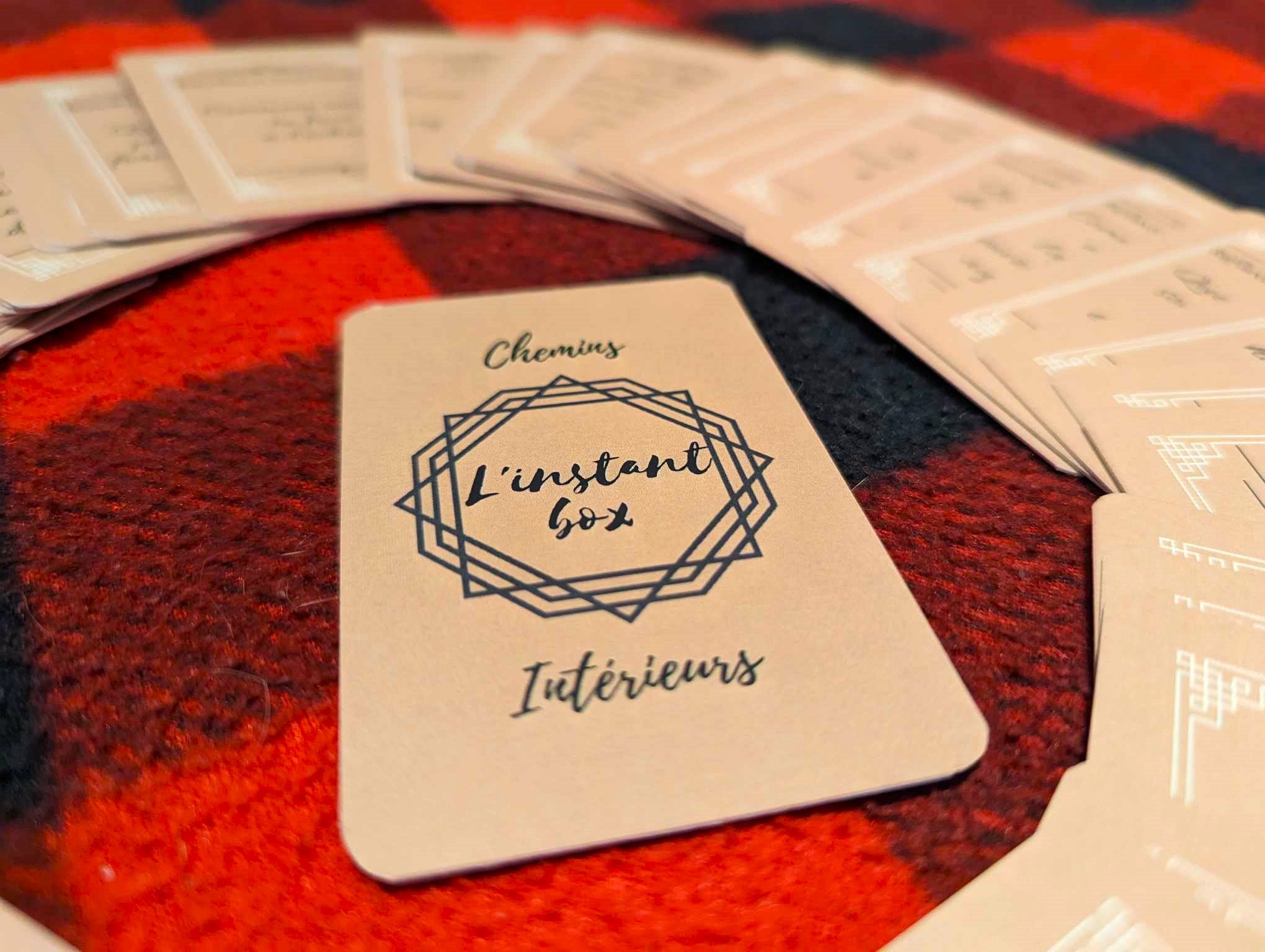 Instant Box Jeu de carte ''Chemins intérieurs'' – L'instant Box